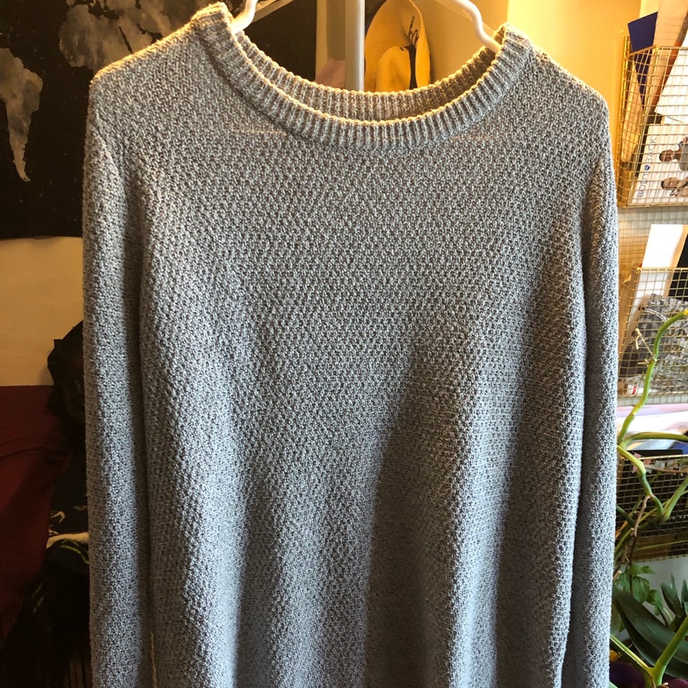 Gray sweater